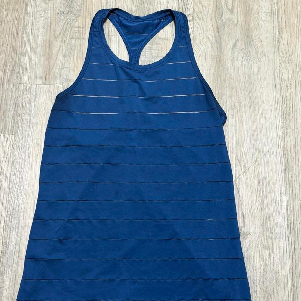 Athleta Striped Tank Top Women Size S